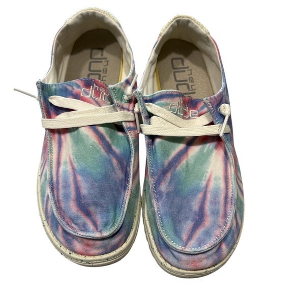 Hey Dude Shoes - Hey Dude Women’s Rose Candy Tie Dye Shoes